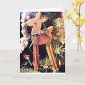 * SPECIALE TIJDEN - SPECIALE * FAMILIE * MERRY CHR KAART (Gele Bloem)