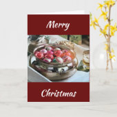 * SPECIALE TIJDEN - SPECIALE VRIENDEN * MERRY CHRI KAART (Gele Bloem)