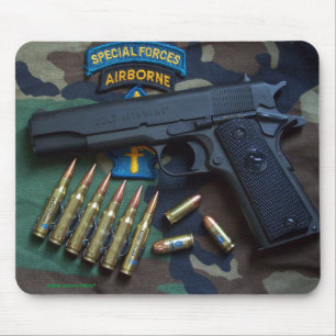 speciale troepen groene berenveteranen Mousepad Muismat
