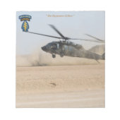 Speciale troepen groene bessen sfg veteranen patch notitieblok (Voorkant)