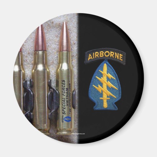 speciale troepengroep vietnam Magnet (Voorkant)