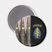 speciale troepenmacht groene berets patch vietnam magneet (Voorkant / Achterkant)