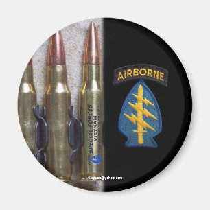 speciale troepenmacht groene berets patch vietnam magneet