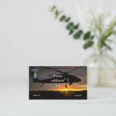 Speciale troepenmacht Groene Berets SFG SF SOF vet Visitekaartje (Staand voorkant)