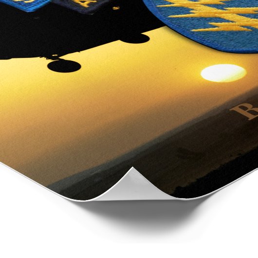 speciale troepenmacht groene berten SFG SOF SF Poster (Hoek)