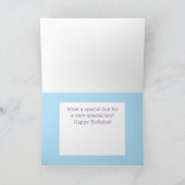 Speciale tweede verjaardag persoonlijke Kaart! Kaart (Binnen)