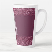 Speciale typografie, gepersonaliseerd microgram latte mok (Rechts)