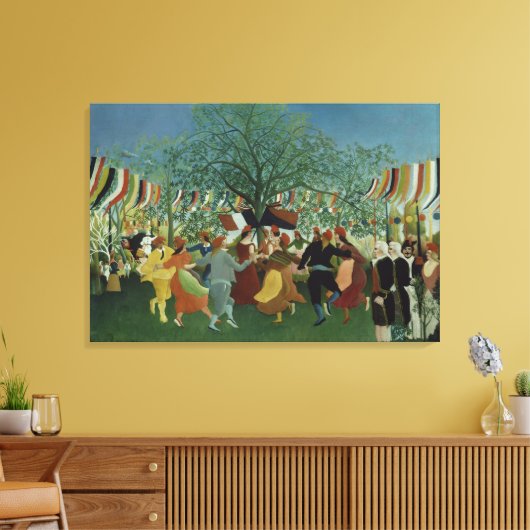 Speciale uitgave bij de onafhankelijkheid van Henr Canvas Afdruk (Insitu (Woonkamer))