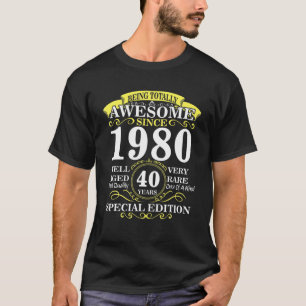 Speciale uitgave van 40 jaar - vervaardigd in 1980 t-shirt