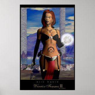 speciale uitgave Warrior Femme II Poster