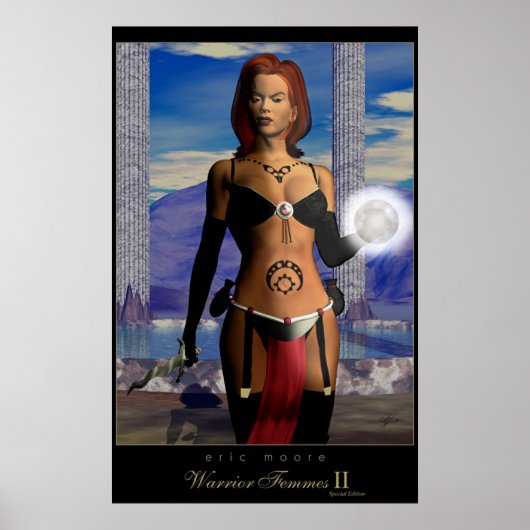 speciale uitgave Warrior Femme II Poster (Voorkant)