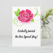 Speciale uitnodiging (Staand voorkant)