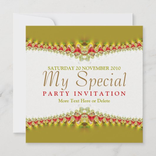 Speciale uitnodiging van Delicate Lace (Voorkant)