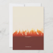 Speciale uitnodiging voor barbecues (Achterkant)