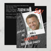 Speciale uitnodiging voor Big Birthday (Voorkant / Achterkant)