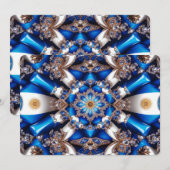 Speciale uitnodigingen met Argentijns design (Voorkant / Achterkant)