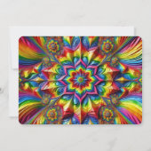 Speciale uitnodigingen met LGBTQ Design (Achterkant)