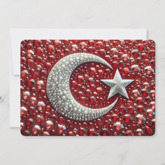 Speciale uitnodigingen met Turks Design (Voorkant)