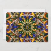 Speciale uitnodigingen voor Brazil Design (Achterkant)