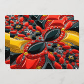 Speciale uitnodigingen voor Duitsland Design (Voorkant / Achterkant)