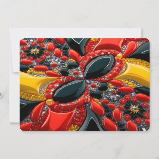 Speciale uitnodigingen voor Duitsland Design (Achterkant)