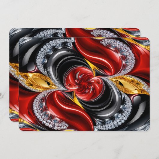 Speciale uitnodigingen voor German Design (Voorkant / Achterkant)