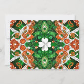 Speciale uitnodigingen voor Ireland Colors Design (Achterkant)