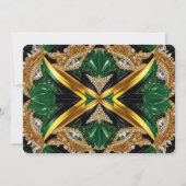 Speciale uitnodigingen voor Jamaica Design (Voorkant)