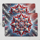 Speciale uitnodigingen voor Noorwegen Design (Voorkant / Achterkant)