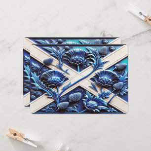 Speciale uitnodigingen voor Scottish Thistles