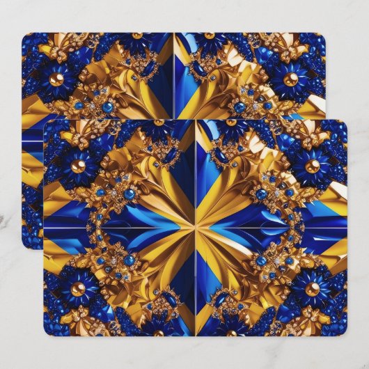 Speciale uitnodigingen voor Zweden Design (Voorkant / Achterkant)