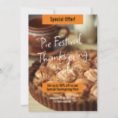 Speciale uitverkoop promotie festival bewerkbaar   kaart (Voorkant)