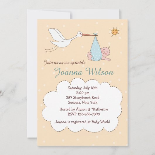 Speciale uitzending Baby sprintjes Kaart (Voorkant)