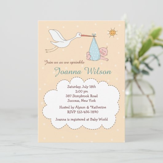 Speciale uitzending Baby sprintjes Kaart (Staand voorkant)