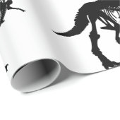 Speciale unieke dinosaurus skelet inpakpapier (Rol Hoek)