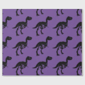 Speciale unieke dinosaurus skelet inpakpapier (Vlak)