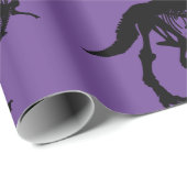 Speciale unieke dinosaurus skelet inpakpapier (Rol Hoek)