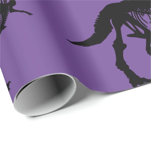 Speciale unieke dinosaurus skelet inpakpapier (Rol Hoek)