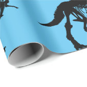 Speciale unieke dinosaurus skelet inpakpapier (Rol Hoek)