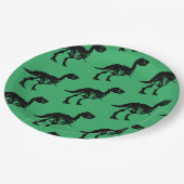 Speciale unieke dinosaurus skelet partij borden papieren bordje (Gekanteld)