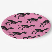 Speciale unieke dinosaurus skelet partij borden papieren bordje (Gekanteld)