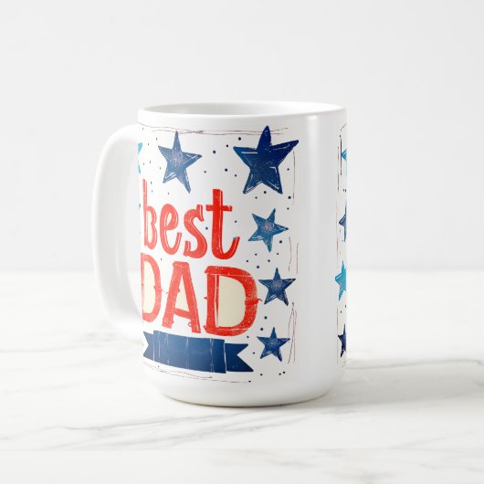 Speciale Vaderdag cadeau mok (Voorkant links)