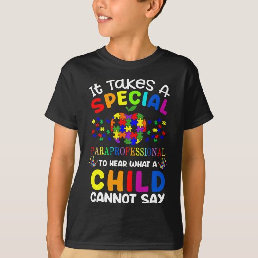 Speciale vakkennis voor autisme t-shirt (Voorkant)
