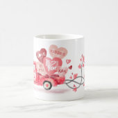 Speciale Valentijn voor levering Waterverf vrachtw Koffiemok (Center)