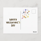 Speciale Valentijnsdag voor levering Briefkaart (Achterkant)