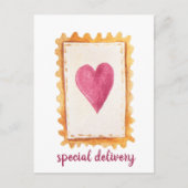Speciale Valentijnsdag voor levering Briefkaart (Voorkant)