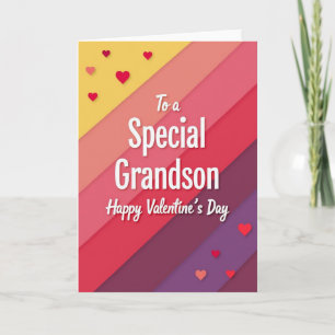 Speciale Valentijnsdagkaart voor kleinzoon Kaart