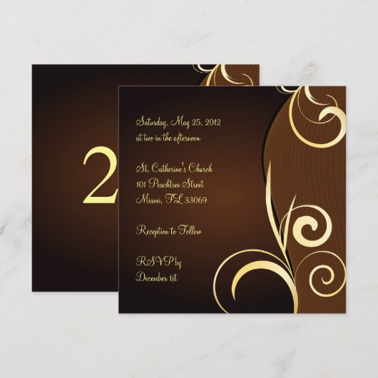 Speciale verjaardag of verjaardag kaart (Voorkant / Achterkant)