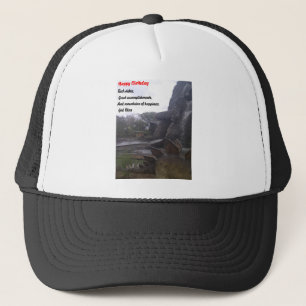 Speciale verjaardag trucker pet
