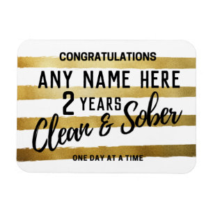 Speciale verjaardag van Clean and Sober Magneet
